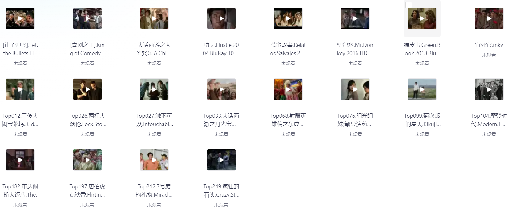 整理出豆瓣评分最高的20部喜剧电影 1080P 中文字幕 65G