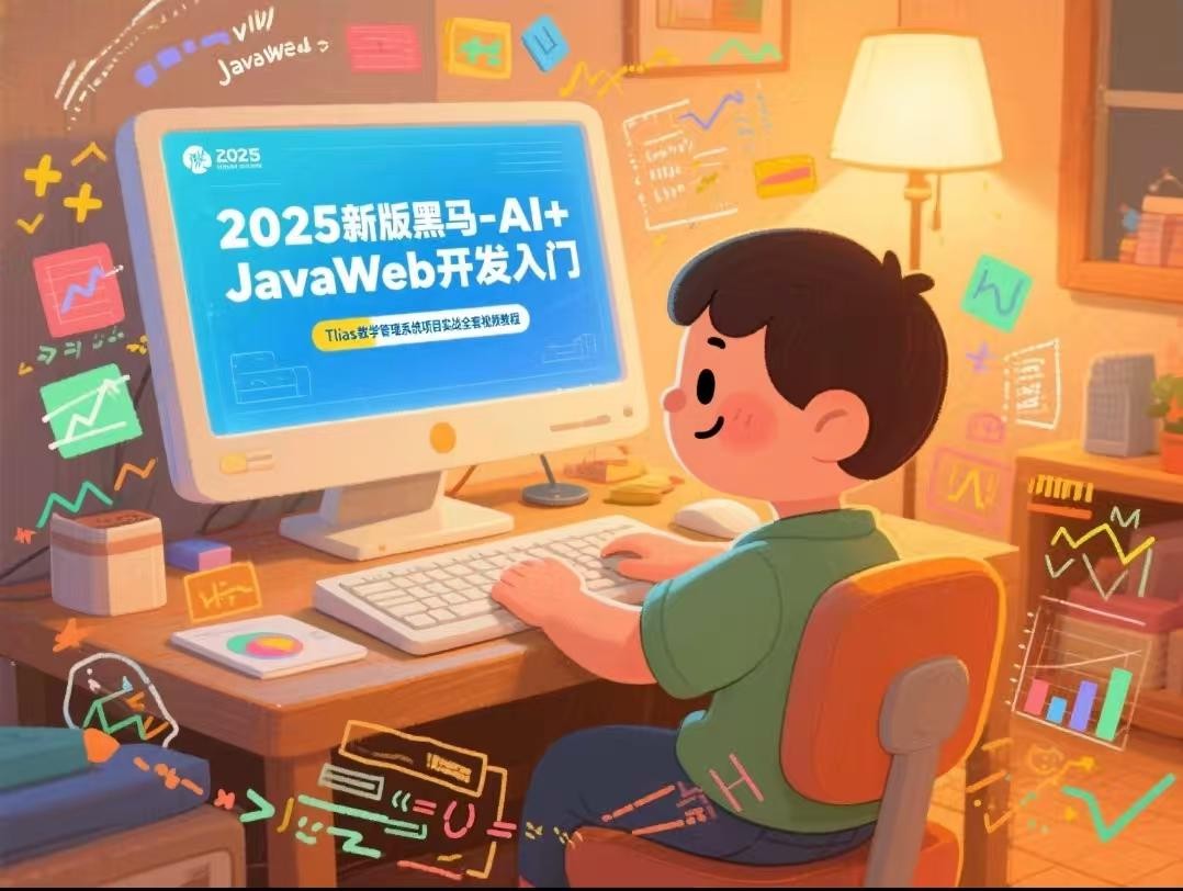 2025新版黑马-AI+JavaWeb开发入门，Tlias教学管理系统项目实战全套视频教程 【19.2GB】