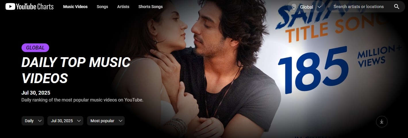 油管youtube视频音乐 | 2025年度TOP100|MUSIC VIDOES | 【MP4/18.1GB】